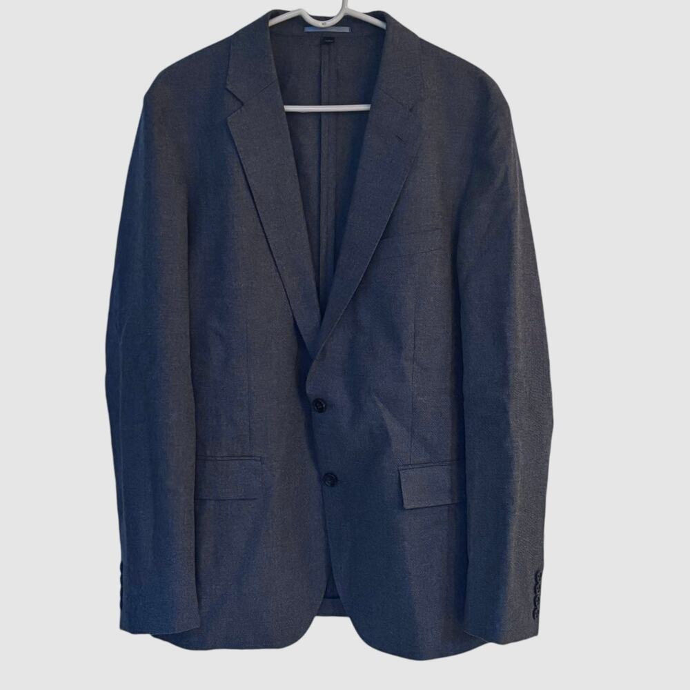 J. Crew Ludlow Slim Fit Wool Blend Moon British Cloth Jacket 44L Dark Gray